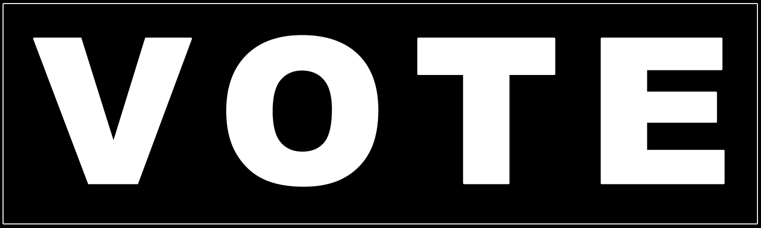 Vote Bumper Sticker, Magnet or Window Cling