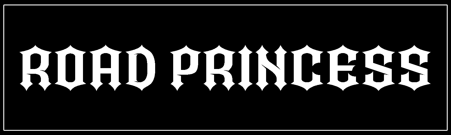  Road Princess  Vinyl Bumper Sticker  Window Cling or Bumper Sticker Magnet in UV Laminate Coating